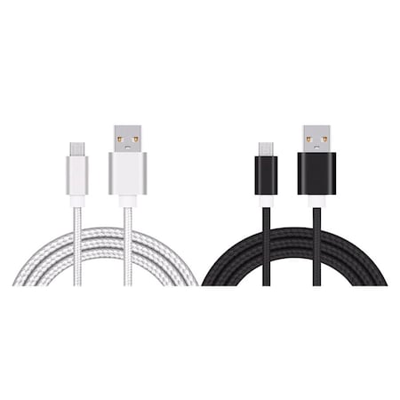 Ignitionencendido 6 ft. USB Charging & Sync Cable, 2PK IG3310945